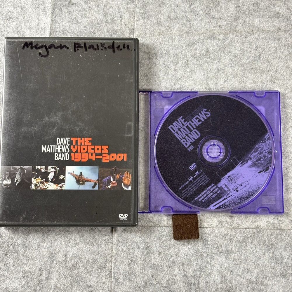 Dave Matthews Band DVD Lot The Music Videos 1994-2001 + Live at the Gorge DMB
